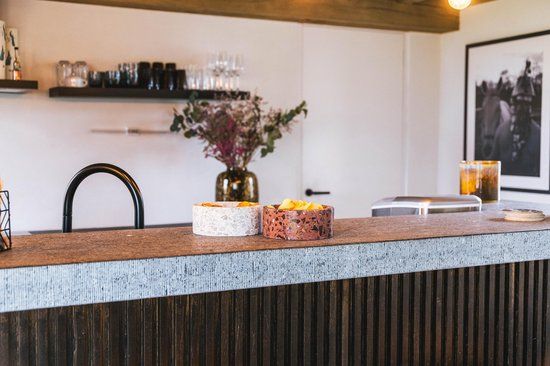 Kentucky Horsewear Dogwear Hondenvoerbak Terrazzo Stone L Beige