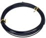 Markenlos Brewis Zwarte bloemdecoraties, 3x2 mm