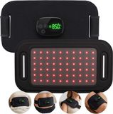 Nuvance Band infrarouge - Thérapie par la lumière rouge - Sans fil - Lampe infrarouge XL Pad - 60 LEDs - Tapis infrarouge rechargeable - Lumière rouge