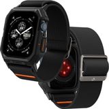 Spigen Lite Fit Pro hoesje met band voor Apple Watch - 44/45 mm - noir mat