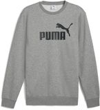 PUMA ESS No. 1 Logo Crew FL Heren Trui - Medium Gray Heather