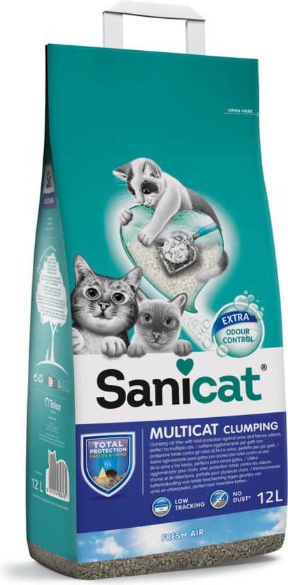 Sanicat Multicat Clumping - 12 liter