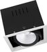 Ledvance LED Spot Vierkant Multi Kantelbaar Zwart-Wit 30W 2700lm 38D - 840 Koel Wit | Zaagmaat 164mm