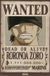 Your Decoration B.V. Poster One Piece - Wanted Zoro Wano 61x91,5cm