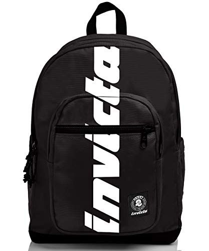 Invicta JELEK PLAIN LOGO Rugzak - Zwart - 38 LT