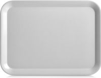 Zeller Dienblad rechthoek - grijs - melamine - 43 x 32 cm