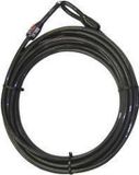 Security Plus 0289 Kabelslot met lussen Zwart