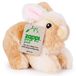Lapin en peluche - 100% matière de remplissage recyclée - 15 cm - Souple - Pour nouveau-né