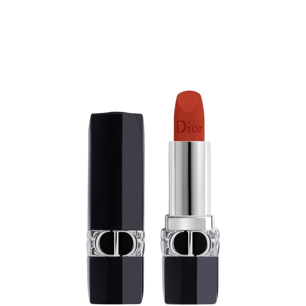 Christian Dior Rouge Hervulbare lippenstift herfstlook 3.5 g Mat - 763