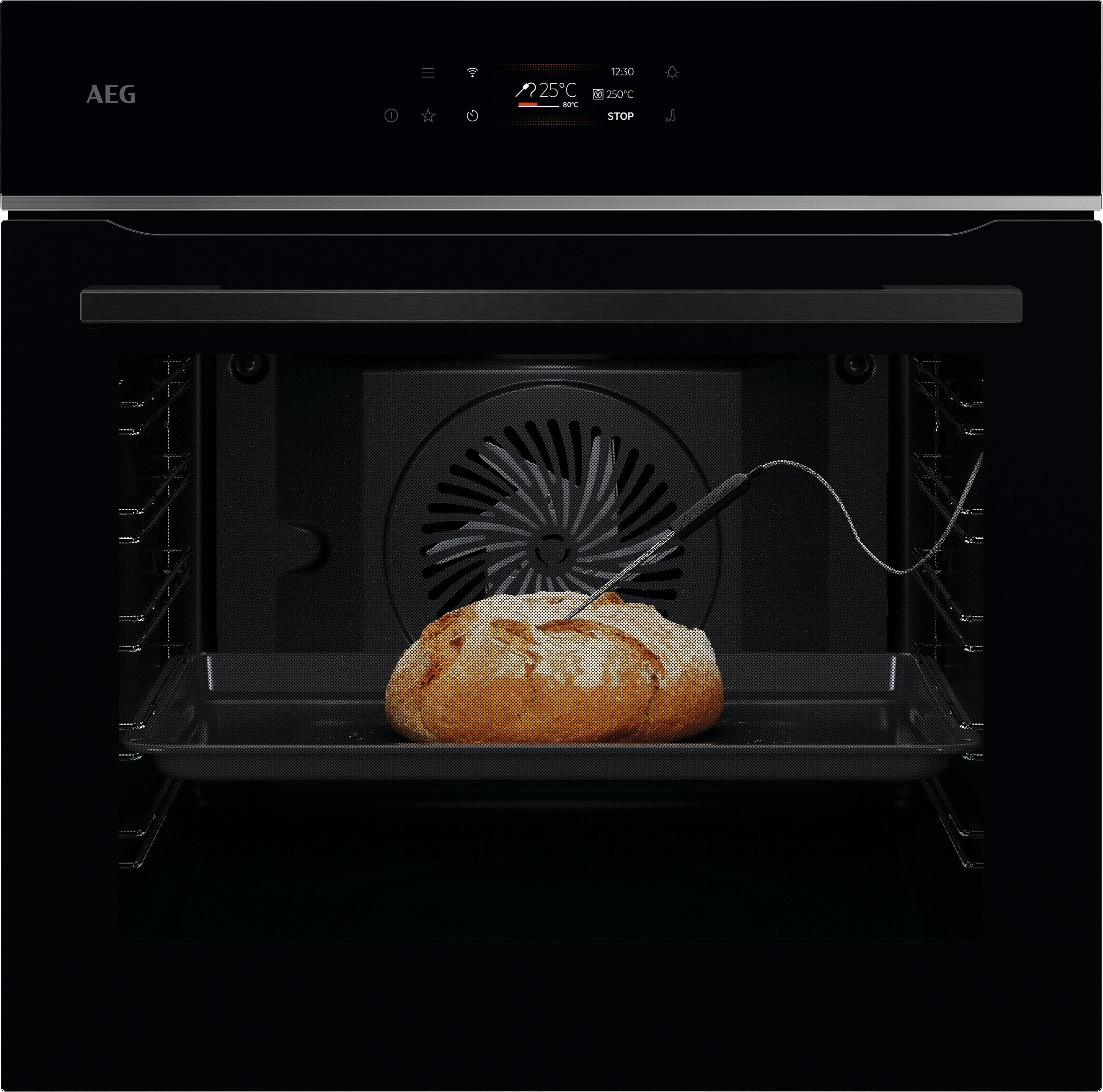 AEG Series 7000 TE7PB63ZAB - Inbouw oven - 71L - Zwart