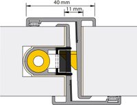 Alprokon Brandwerende Prefab deurnaald 19-1/40mm - 2850mm/Nemef 600 - No. 2 Din Ls