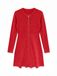 VERO MODA Tricot robe 'AWJessica' rouge