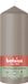 Bolsius Bougie 150/58 Taupe Clair