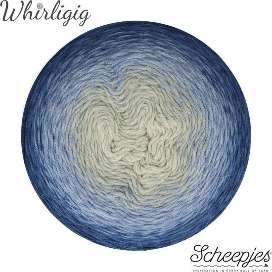 Scheepjeswol Scheepjes Whirligig 212 Sapphire to Blue 1000m