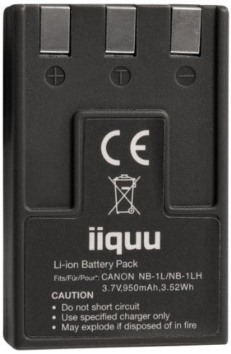 iiquu DCA001 - Batterij voor camera's/camcorders - 8716778909064