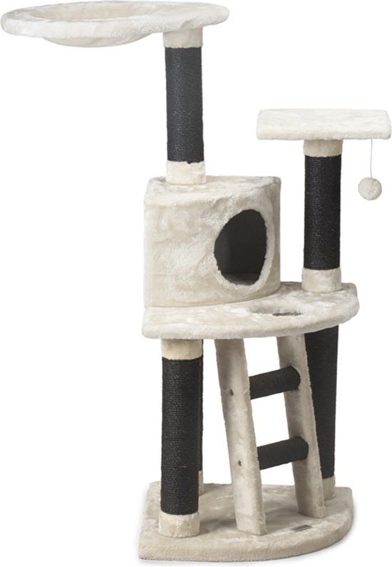 Beeztees Dominjo Krabpaal - Creme - 123 cm