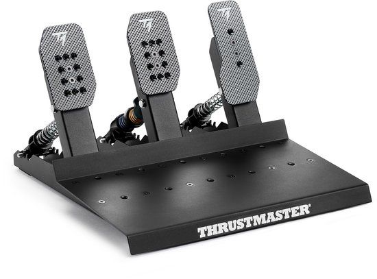 Thrustmaster Raceline Pedals III LC - Simracing-Pedaalset met 3 Pedalen - Load Cell-Sensor (100 kg) - PS5, PS4, Xbox Series X|S, Xbox One, PC