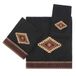 Avanti Linens Essentials Mojave Collection, 3-delige Handdoekenset, Zwart