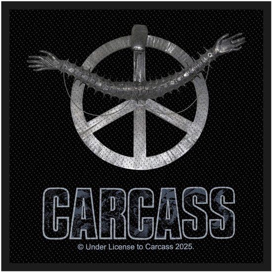 Carcass Heartwork Unisex Patch - meerkleurig - Standard