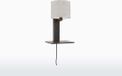 GOOD&MOJO Lampe murale Andes - Bambou Noir/Naturel - 19x24x36cm