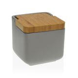 Versa Zoutvaatje met deksel Grijs Bamboe Dolomite