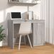 Maison Exclusive - Bureau, gris Sonoma, 100x50x76 cm, panneau de particules