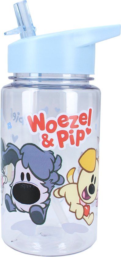 Vadobag Woezel & Pip Drinkfles - Drink Up - 450 ml - Schoolbeker