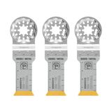 FEIN E-Cut Universeel zaagblad Bimetaal met lange levensduur, zaagblad voor diepe sneden, Ve. 3 st., Breedte 28 mm, Lengte 55 mm, Starlock Houder, Bimetaal zaagblad met titanium coating