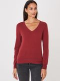 REPEAT cashmere Cashmere V-neck Sweater