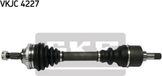 SKF VKJC 4227 Driveshaft kit