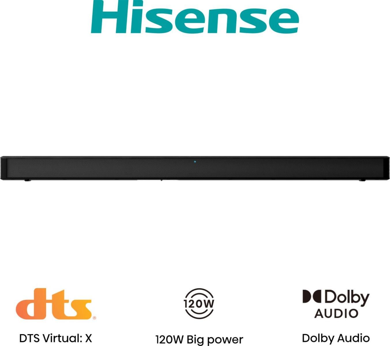 Hisense HS205G Zwart 2.0 kanalen 60 W Soundbar