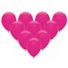 Bellatio Decorations Ballonnen - 30x stuks - donkerroze - 27 cm