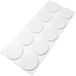 Adsamm® 10 x Zelfklevende Viltglijders Wit Ø 45 mm Rond 3,5 mm Dik Meubel- en Vloerbescherming