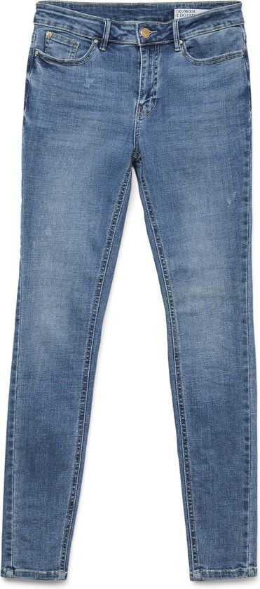 Vero Moda VMFLASH Skinny Jeans - Medium Blue Denim - W30/L34