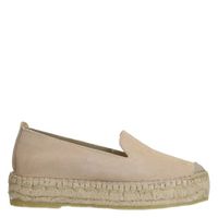 Sacha Dames Beige Suède Espadrilles Maat 40
