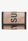 Superdry Drievoudige Tarp-portemonnee Dames deep beige slub