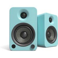 Kanto YU4 Powered Speakers with Bluetooth™ and Phono Preamp - Pair, Gloss Teal