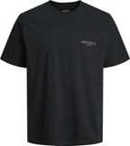 JACK&JONES JORMONTAUK AOP BACK TEE SS CREW NECK SN Heren T-shirt Zwart M