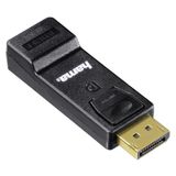 Hama 00133492 DisplayPort naar HDMI Adapter Zwart