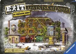 Ravensburger Spieleverlag EXIT Adventskalender "Die verlassene Fabrik" - 25 Rätsel für EXIT-Begeisterte ab 10 Jahren