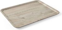 HENDI Dienblad met houtnerf dessin – licht hout – 330x430 mm