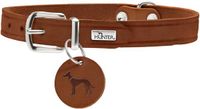 Hunter Hondenhalsband Aalborg - Cognac (28-33 cm)