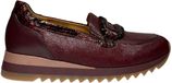 Gabor Dames Loafers Bordeaux Leer