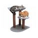 Aqpet Krabpaal 58 cm van sisaltouw met dubbel platform om uit te rusten en plezier voor je kat