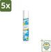 Batiste 5 x Shampooing sec frais - Parfum frais et propre - Rafraîchit et ajoute de l'adhérence - 200 ml