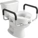HOMCOM Siège de toilette surélevé