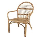 RATTAN ROTIN LE ROTIN KINDERSTOEL LILI ROSE IN RATTAN 45X45XH55CM