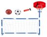 Panier de basket 2-en-1 pour tout-petits et enfants