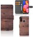 B2Ctelecom Samsung Galaxy A20s Book Style Case Old Wood