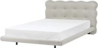 Beliani SOULISSE - Bed - Beige - 120 x 200 cm - Polyester